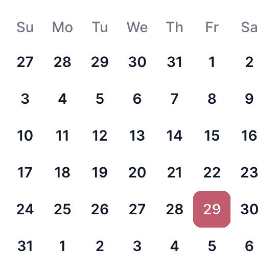 calendar